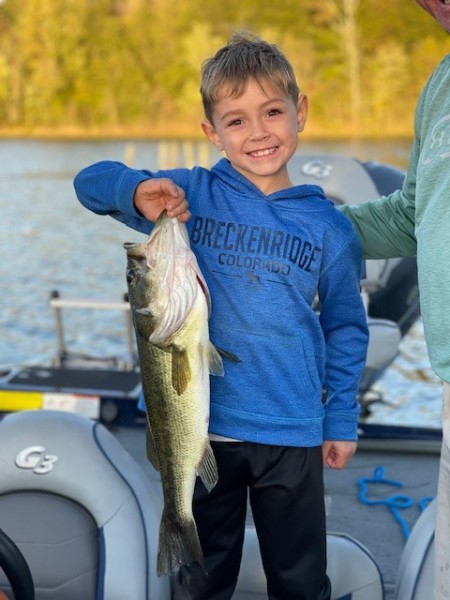 Whitson's record fish!
